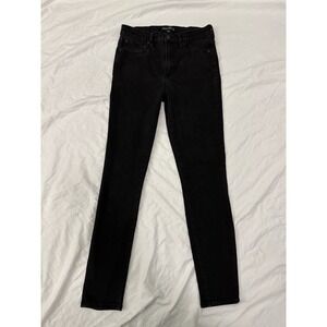 J.Crew Mercantile Women Size 27 Black Solid Pocket Jeans